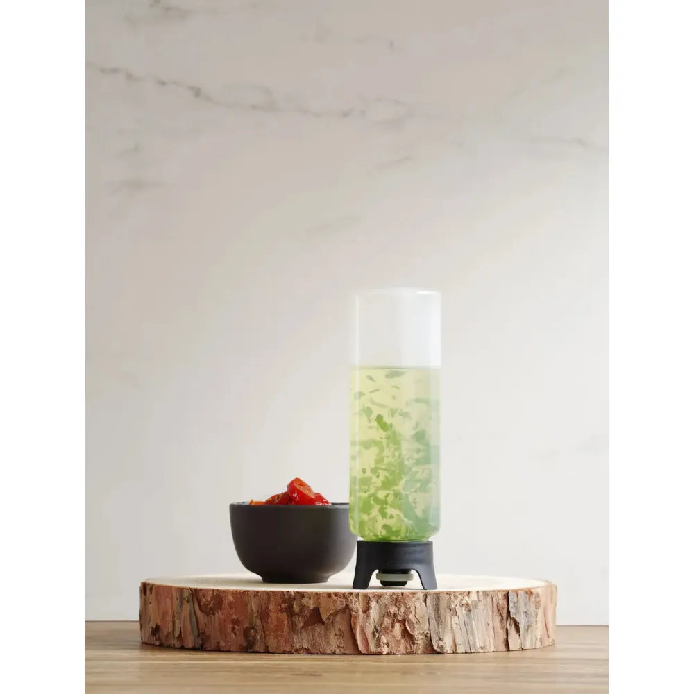 Bouteille doseuse de sauce anti-goutte 230 ml transparente