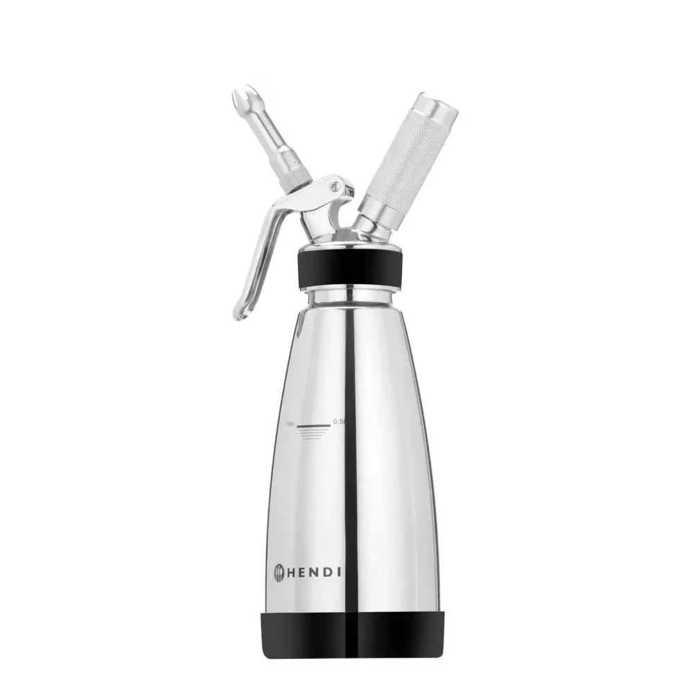 Mousseur inox 0,5 L - L'outil idéal pour chefs