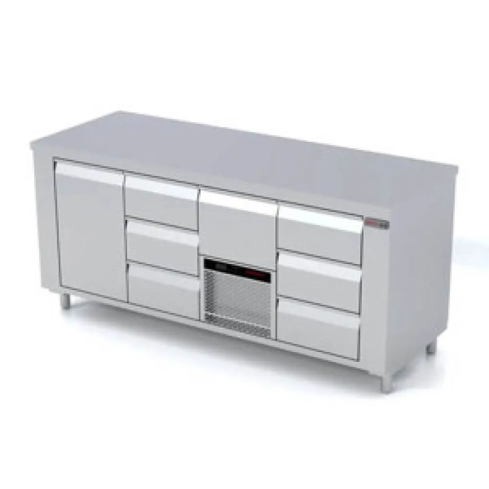 Table réfrigérée avec mécanisme de levage P439 2330 mm