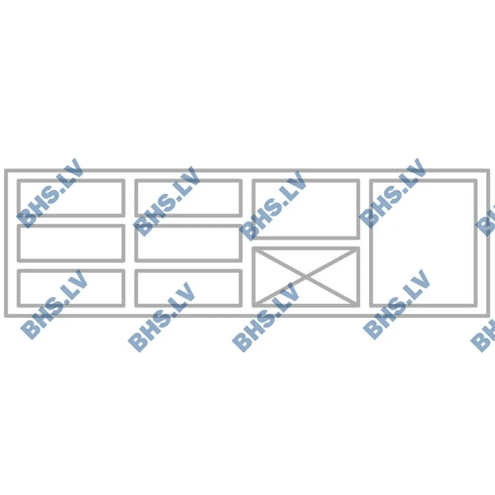 Saladette сounter P345 1720 mm