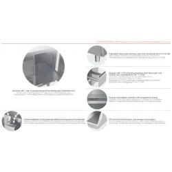 Table réfrigérateur plateaux de cuisson P105