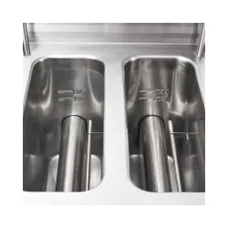 Gāzes friteris 2x7 litri