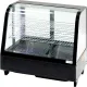 Vitrine réfrigérée Stalgast 100 litres noire à éclairage LED