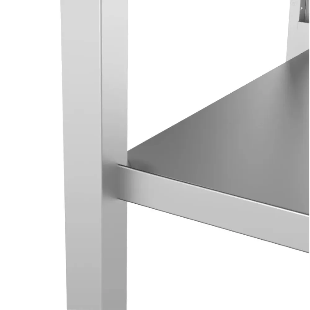 Table avec deux piscines et étagère 1600