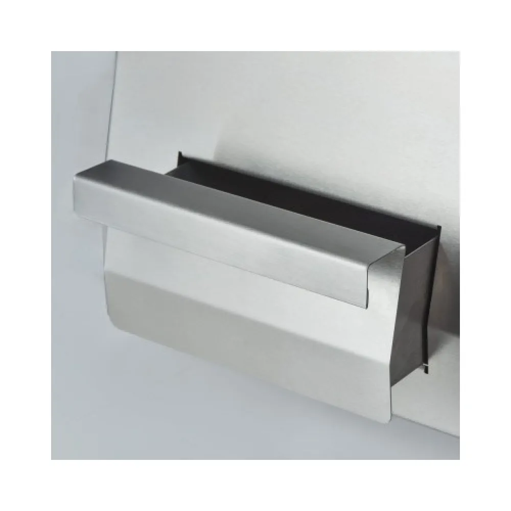 Elektriskā grilvirsma rievota-gluda 8.1 kW chromed