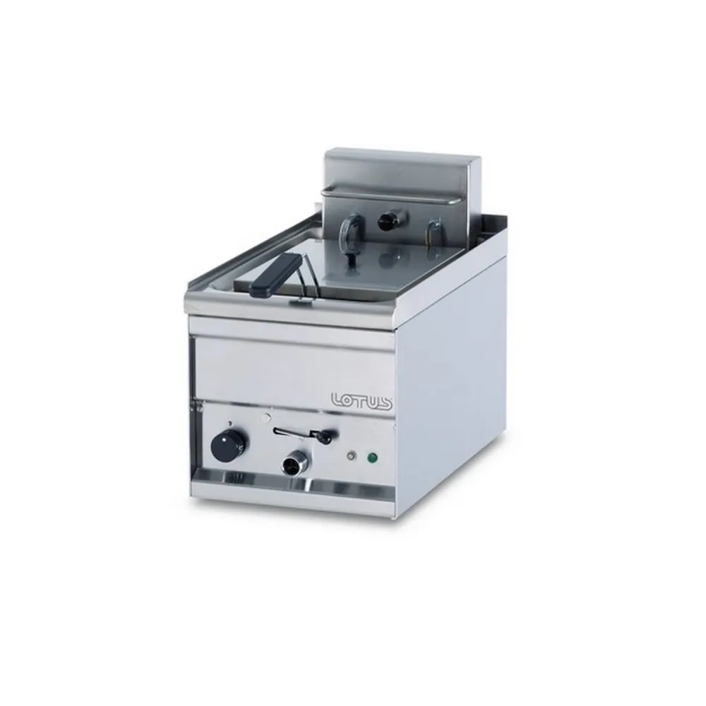 Friteuse électrique professionnelle double cuve LOTUS FQ-2EM 8 litres