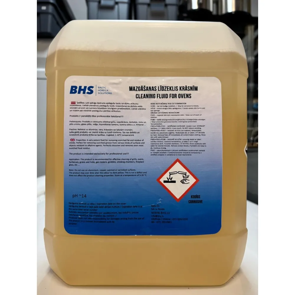 Détergent/liquide de rinçage pour four à convection 10 L