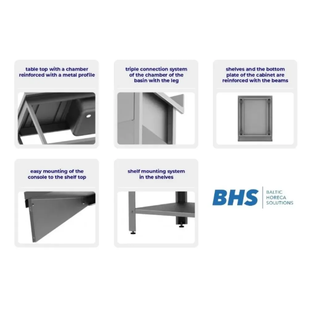 Wall table without shelf 600