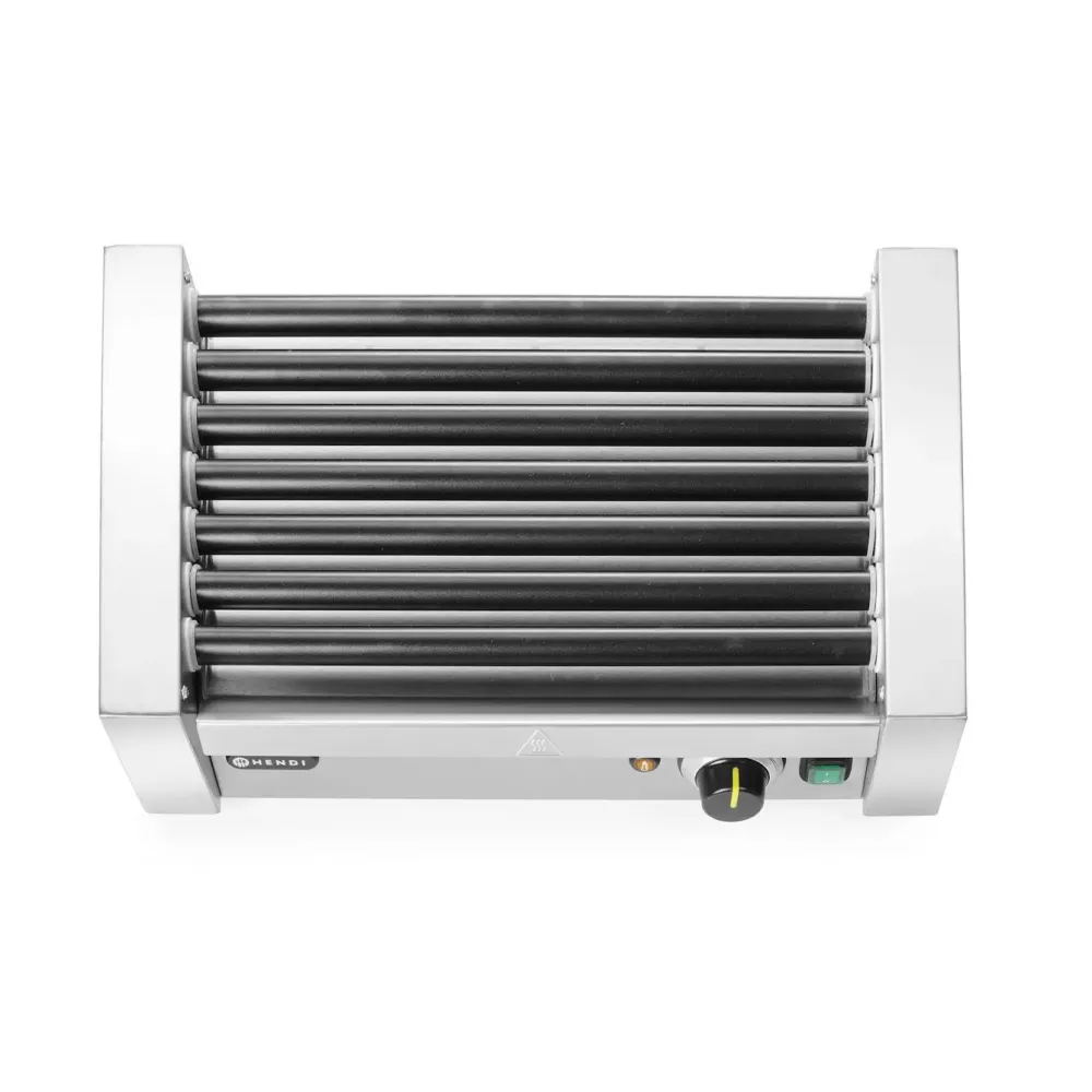 Revolving grill - 1 zone, 7 rouleaux