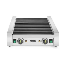 Grill à hot-dogs - 2 zones, 11 rouleaux