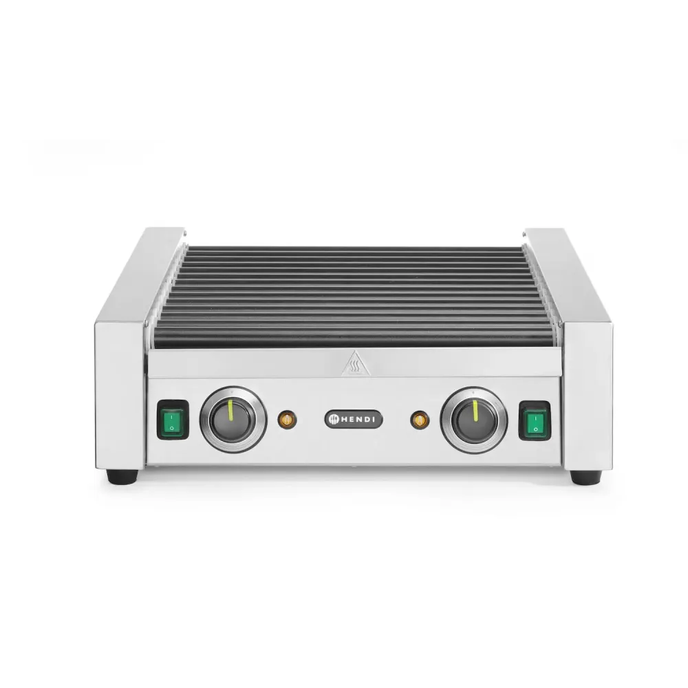 Grill à hot-dogs - 2 zones, 14 rouleaux