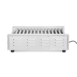 Grill à hot-dogs - 2 zones, 14 rouleaux