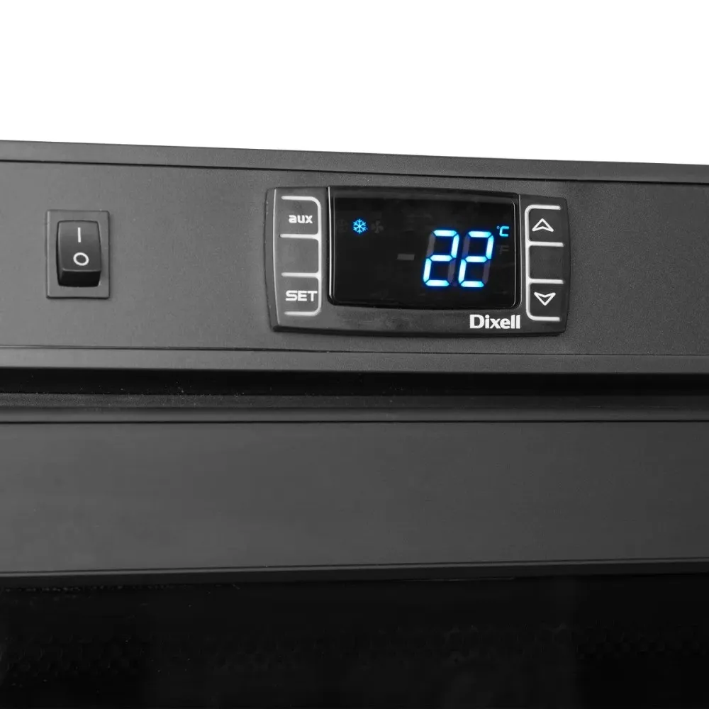 Réfrigérateur UR600BG avec porte vitrée