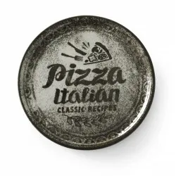 Assiette à pizza Recipe Collection Black ⌀310mm