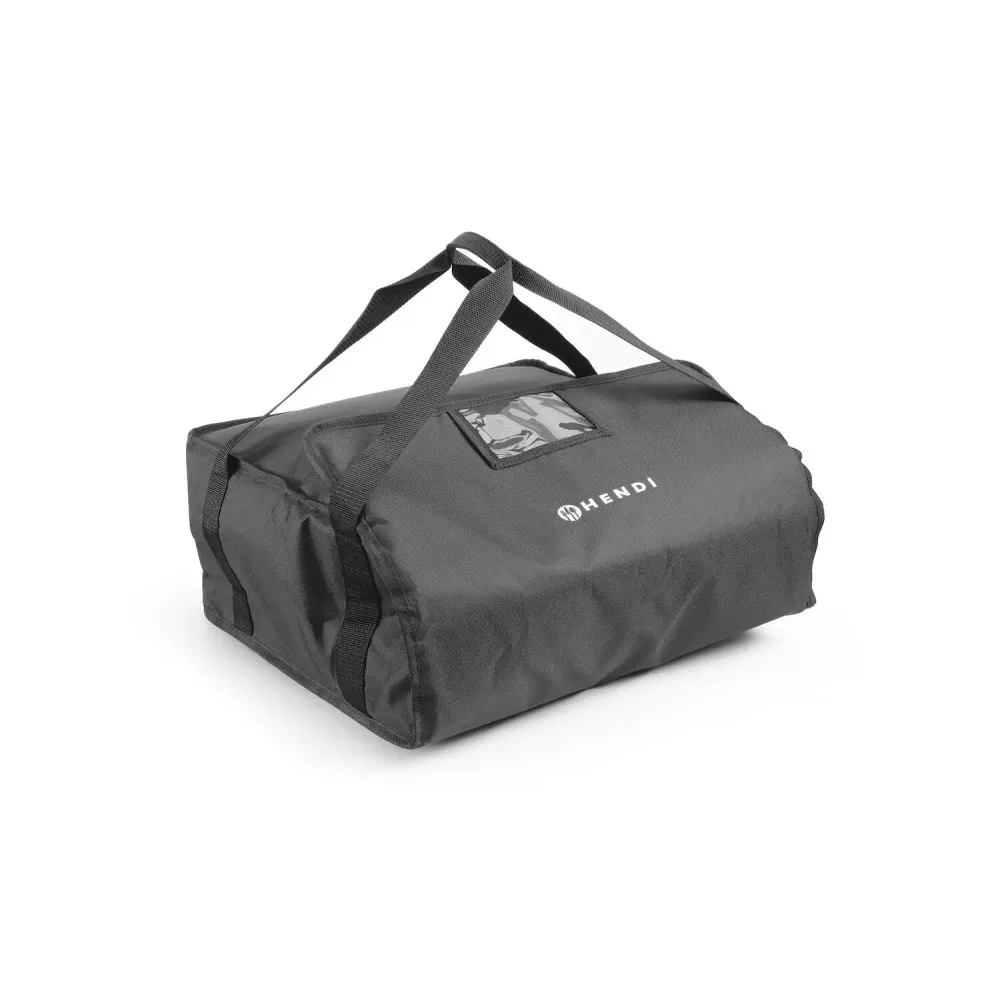 Sac de livraison de pizza - Capacité de 4 boîtes Kitchen Line Black