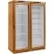 Armoire combinée réfrigérateur-congélateur vitrée KL2794 FORCAR