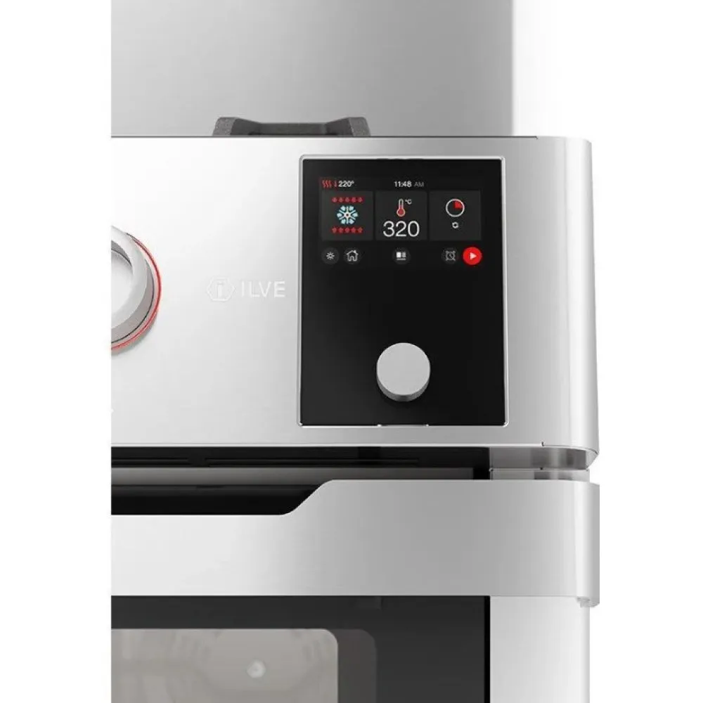 Range Panoramagic PM12FDS3 8 brûleurs avec plaque de cuisson