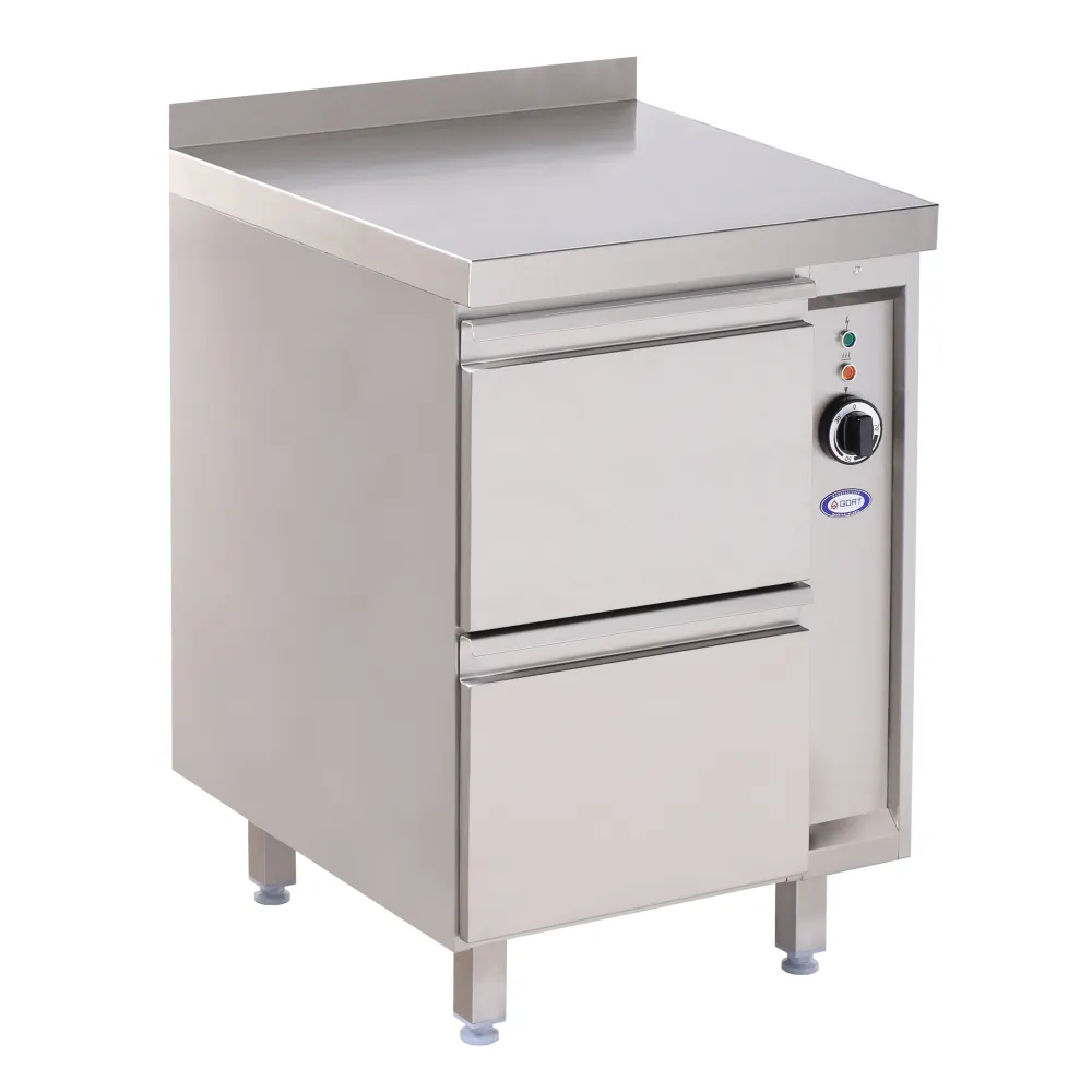 Armoire chauffante à tiroirs 900 x 700 mm