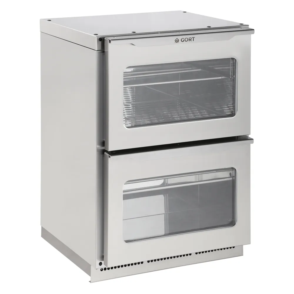 Réfrigérateur bar avec tiroirs en verre 69L