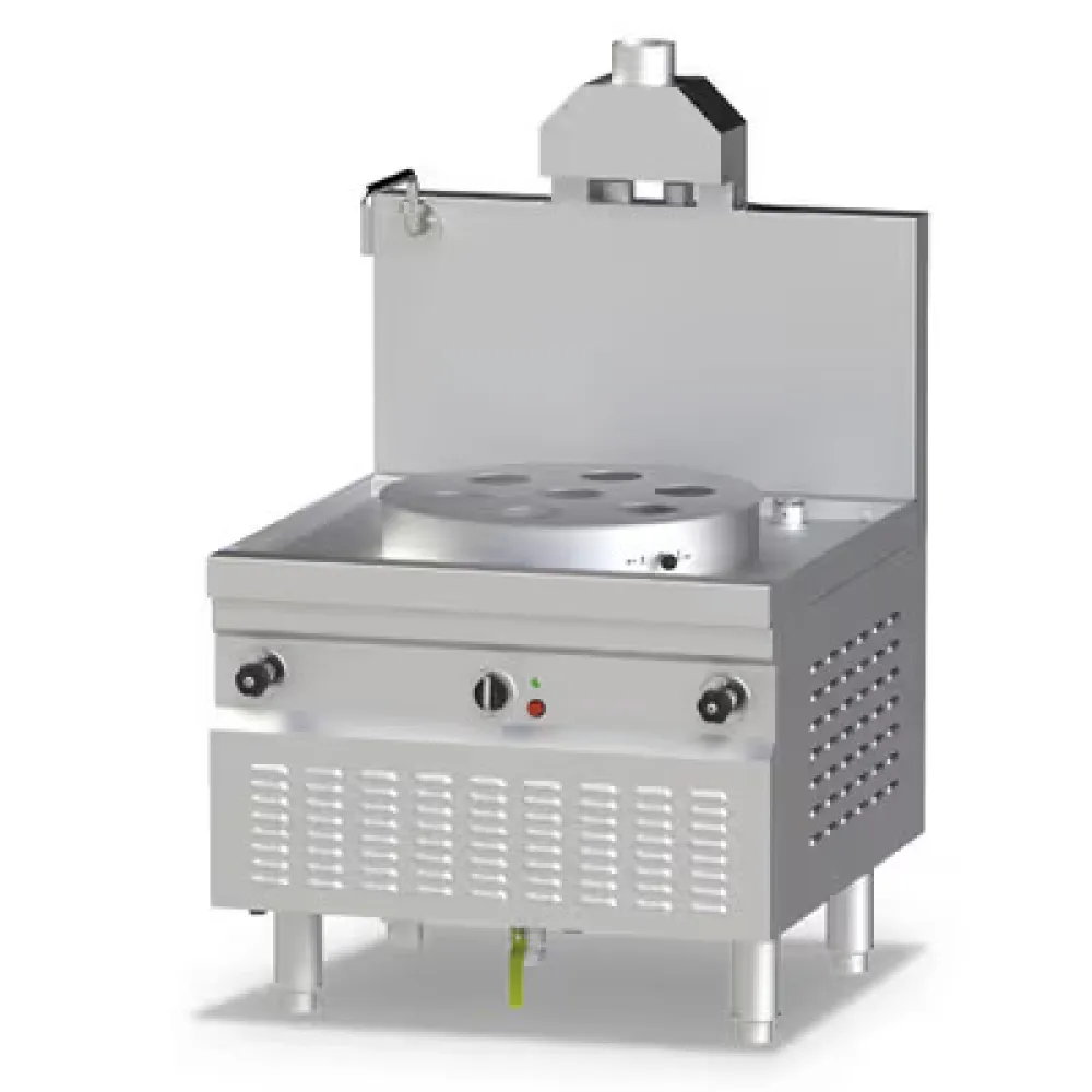 Cuiseur à riz à gaz avec fonction de cuisson à la vapeur