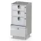Bain-marie vapeur électrique 3 cuves Virtus