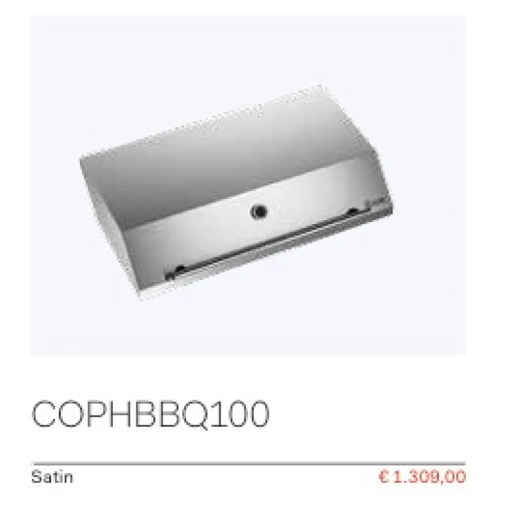 Barbecue d'extérieur encastrable de 100 cm, Professional Plus HBBQ100