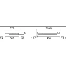 Plaque à induction HCBI382TC 30 cm 2 zones