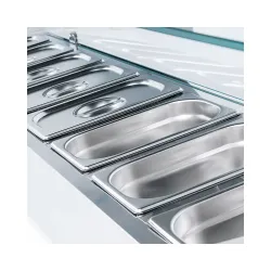 Vitrine de refroidissement 1500 mm 7x GN1/4