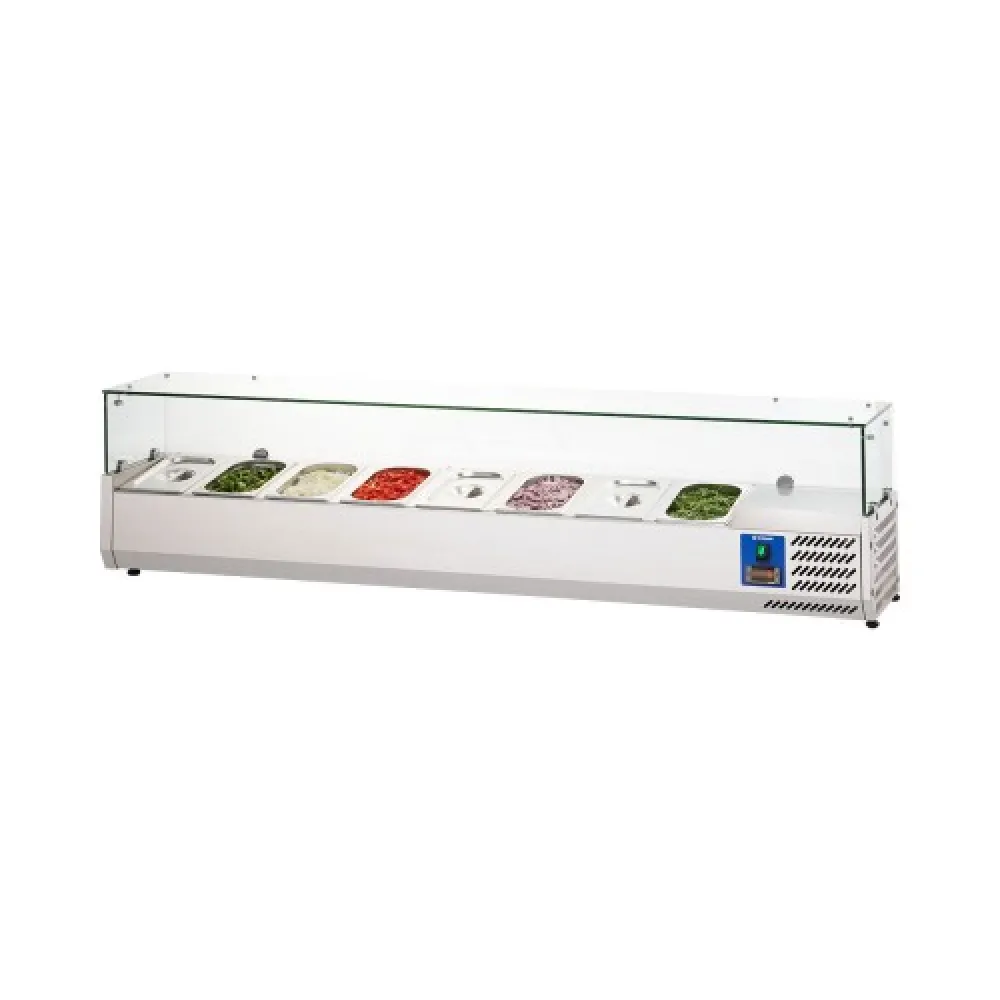 Vitrine de refroidissement 1800 mm 8 x GN1/4