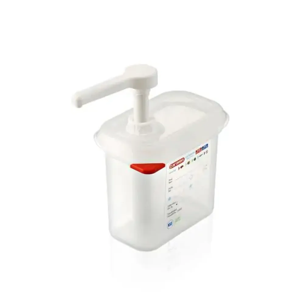 Sauce dispenser GN1/9 TRN 10ML