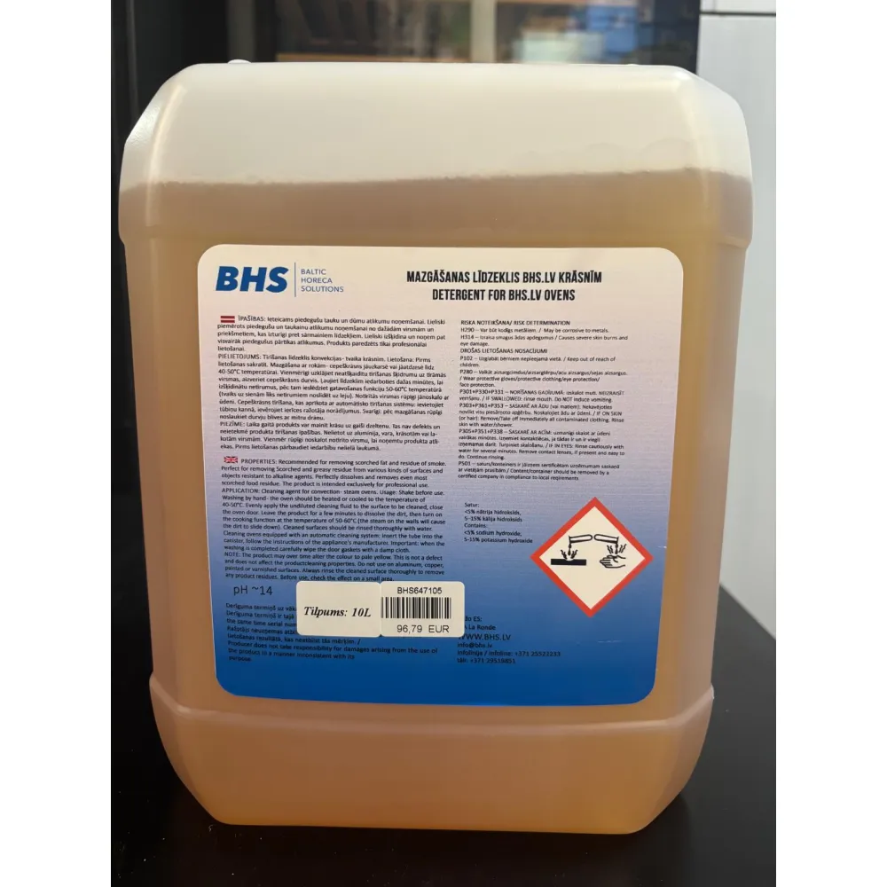 Détergent pour four à convection 10 L