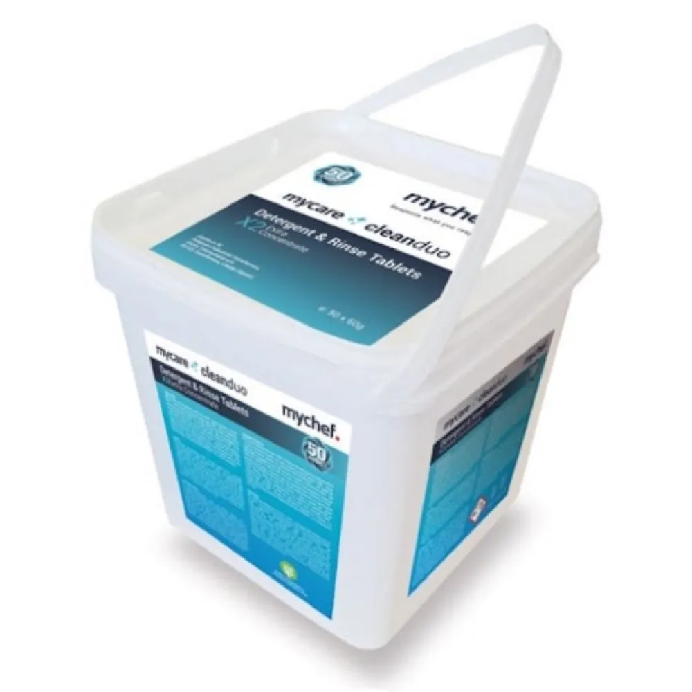 Tablettes de lavage et de rinçage pour le four 50 pièces