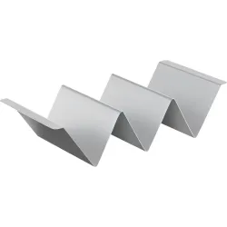 Présentoir à sandwichs et collations avec support à 3 compartiments