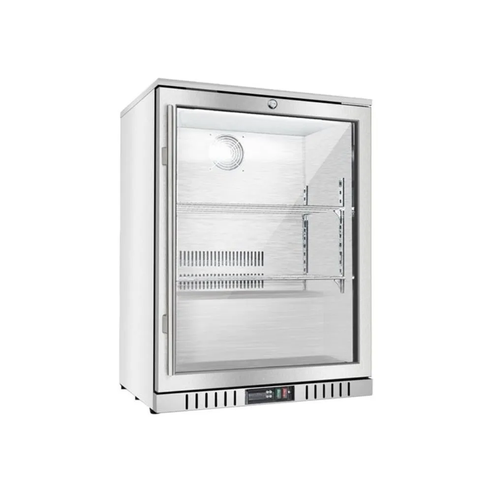 Bar réfrigéré-présentoir 133L, acier 882143