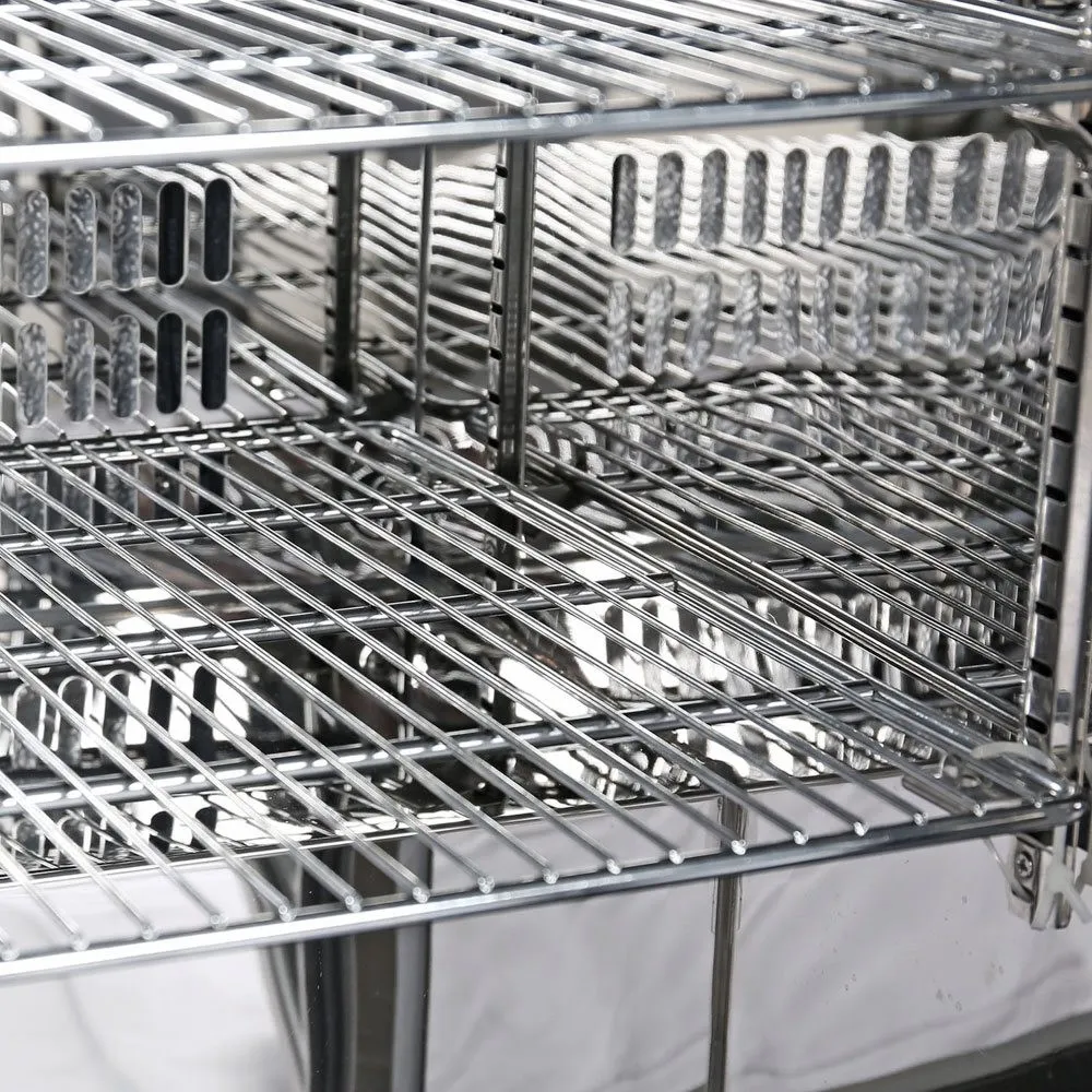 Bar réfrigéré-présentoir 133L, acier 882143