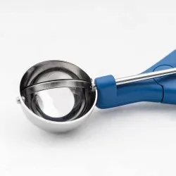 Cuillère à glace en acier avec manche en plastique 1/30