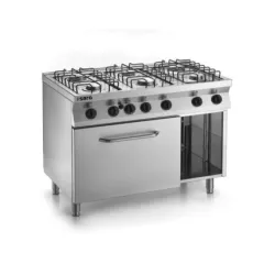 Cuisinière à gaz avec four à gaz FAST F7/FUG6LN