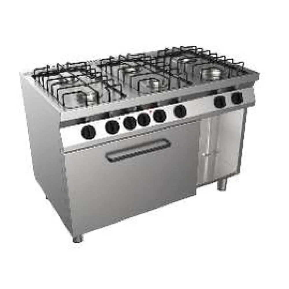 Cuisinière à gaz avec four électrique FAST F7/FUG6LE