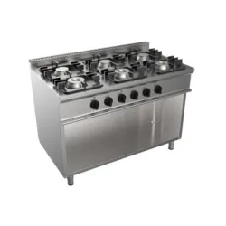 Plaque de cuisson à gaz avec meuble neutre EASY 700 E7/CUPG6BA.3M3G