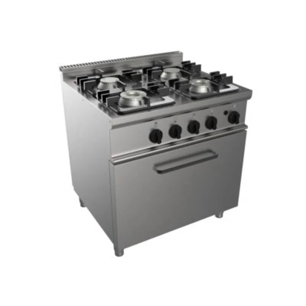 Cuisinière à gaz avec four à gaz EASY 700 E7/CUPG4FO.2M2G