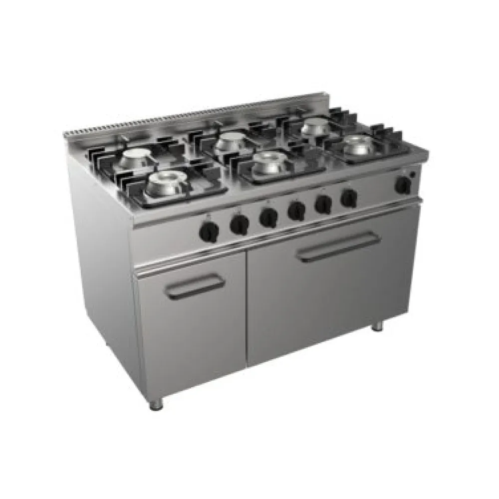 Cuisinière à gaz avec four à gaz EASY 700 E7/KUPG6LN.6M