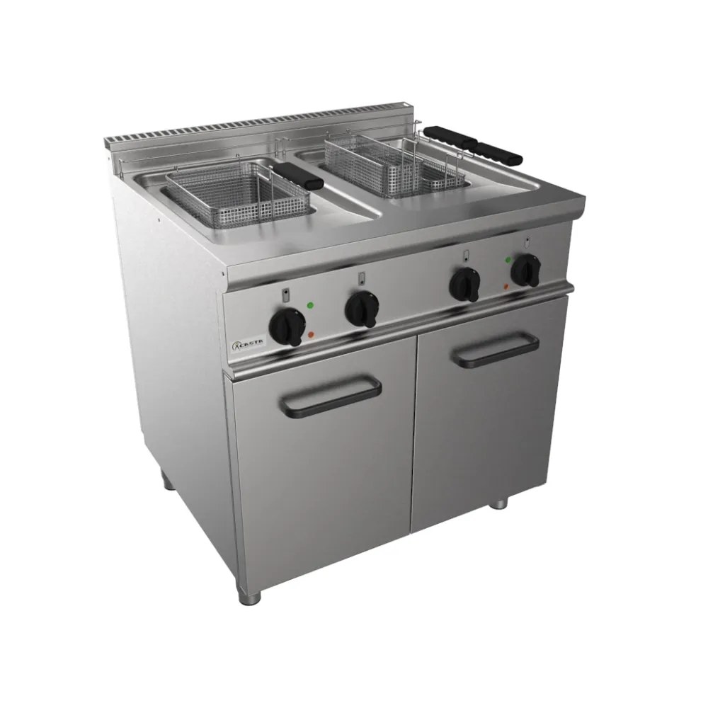 Friteuse électrique avec deux cuves de 13+13 litres EASY 700 E7/FRE2V13