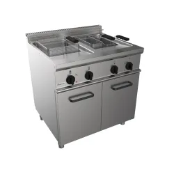 Friteuse électrique avec deux cuves de 17+17 litres EASY 700 E7/FRE2V17