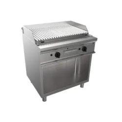 Surface de grill en pierre de lave à gaz avec armoire neutre E7/BS2BA