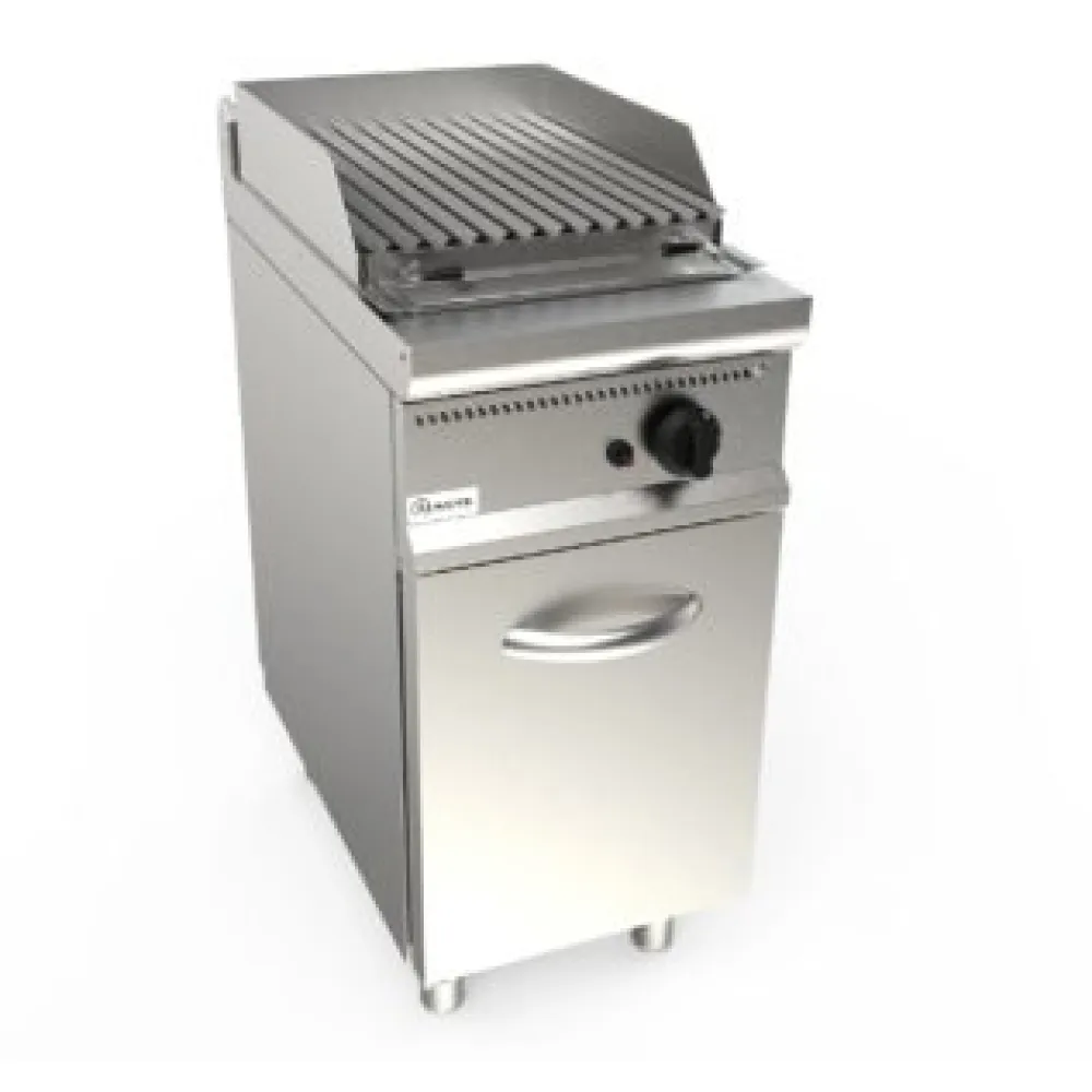 Surface de grill en pierre de lave à gaz avec armoire E7/BS1BC