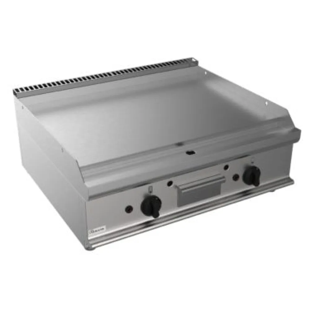 Surface de grill lisse à gaz EASY 700 E7/FTG2BBLK