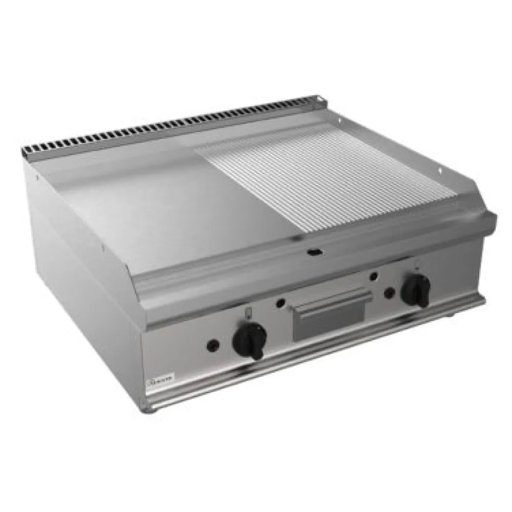 Plaque de cuisson gaz lisse-rainurée EASY 700 E7/KTG2BBMK