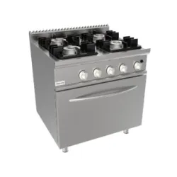 Cuisinière à gaz avec four à gaz LADY 700 L7/KUPG4LO.4G