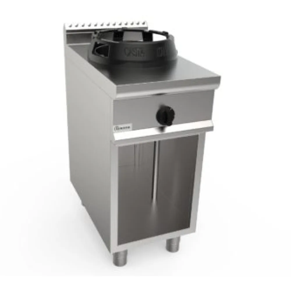 Cuisinière à gaz WOK avec meuble neutre L7/CC/01.BA