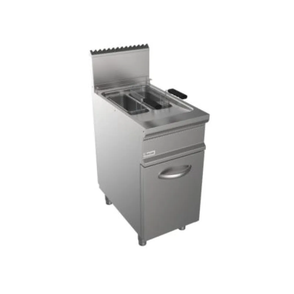 Friteuse à gaz avec 2 cuves de 8 L LADY 700 L7/FLG2V8